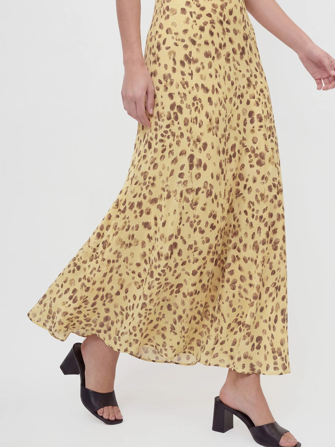 Leopard Print Cami Maxi Dress