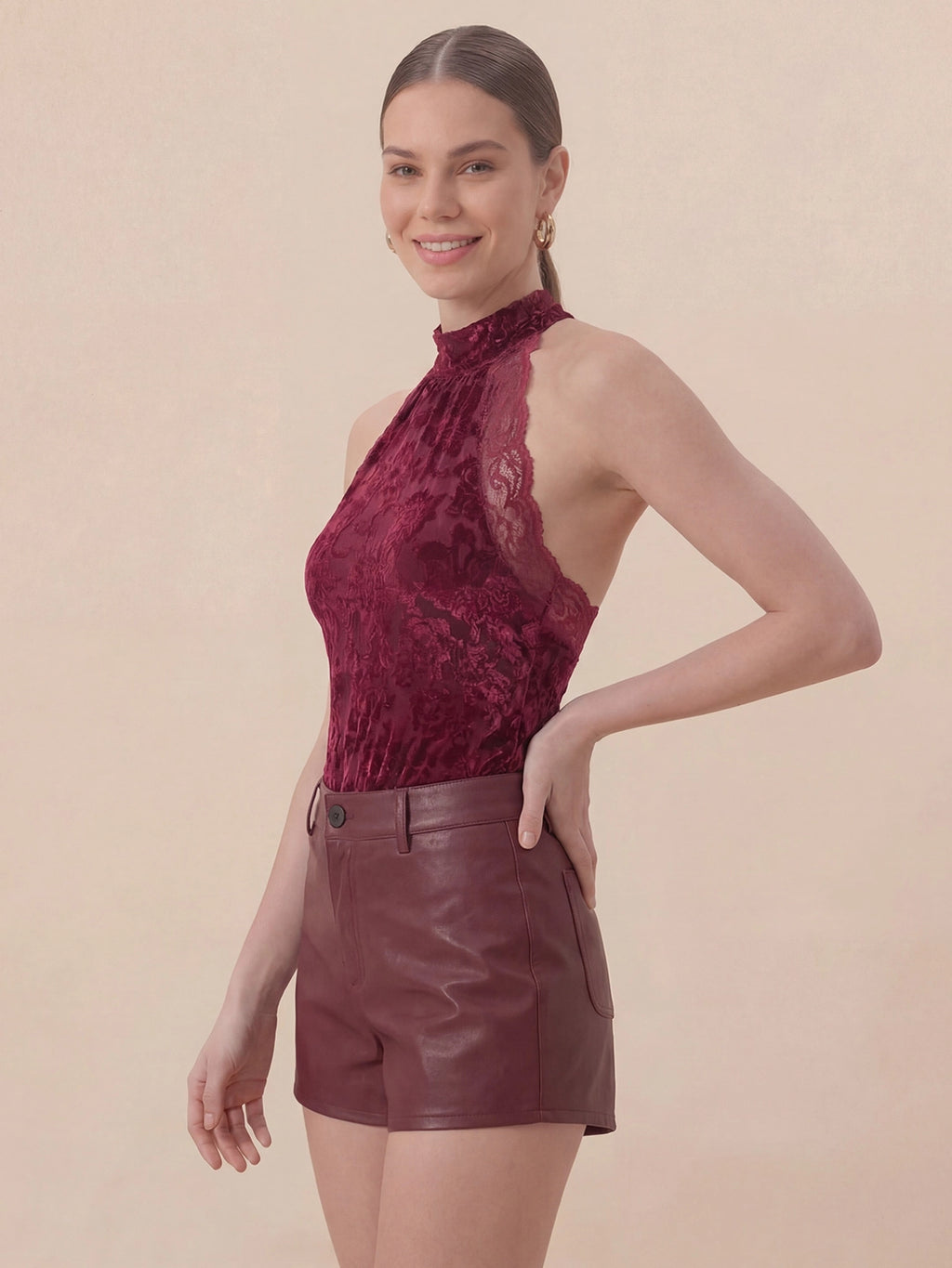 Valentine's Day Exclusive -Lace patchwork vest