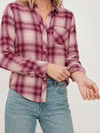 Collared Rayon Button Shirt