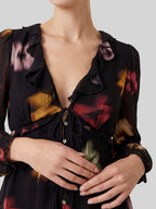 Floral Chiffon Shirt