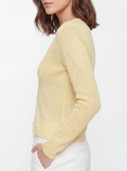 Sheer Knit Long Sleeve Cardigan