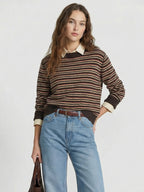 Loose Fit Round Neck Long Sleeve Sweater