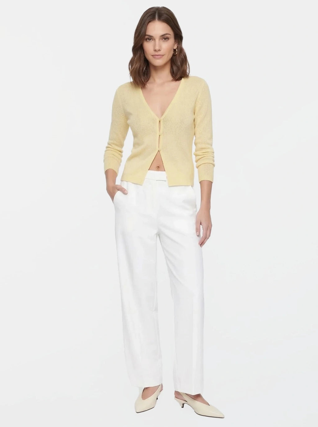Sheer Knit Long Sleeve Cardigan