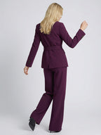 Shawl Collar Tailored Long Sleeve Professional Blazer