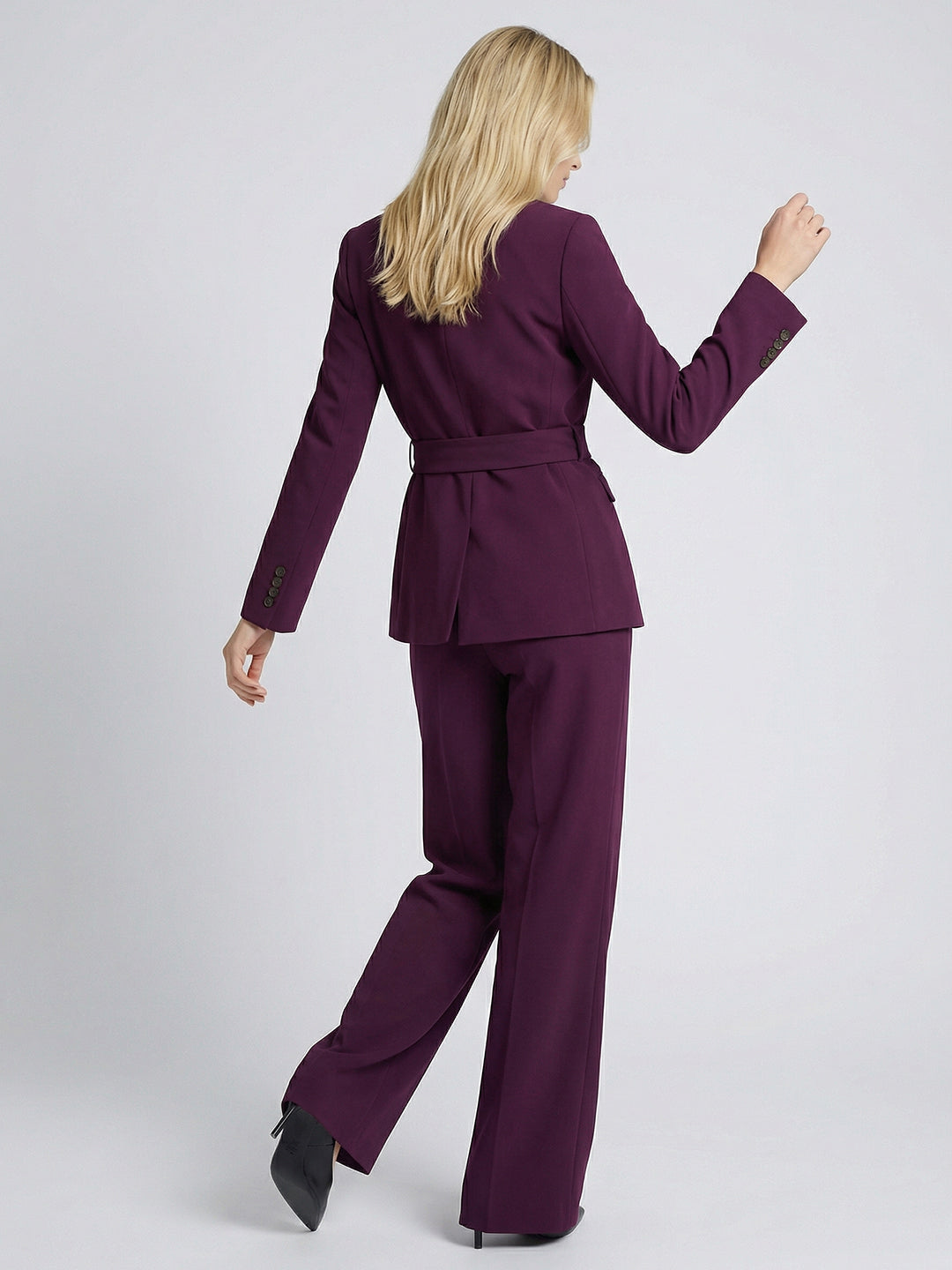 Shawl Collar Tailored Long Sleeve Professional Blazer