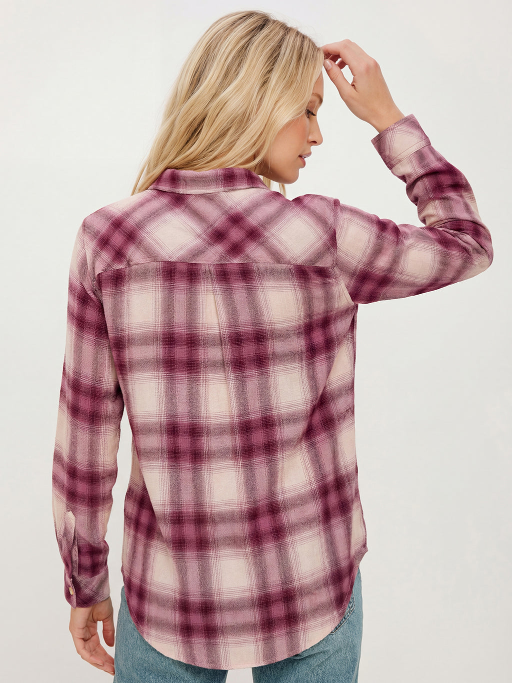 Collared Rayon Button Shirt