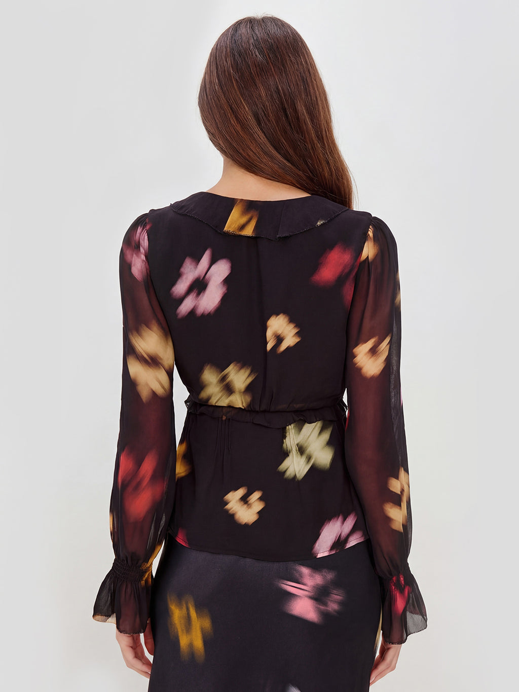 Floral Chiffon Shirt