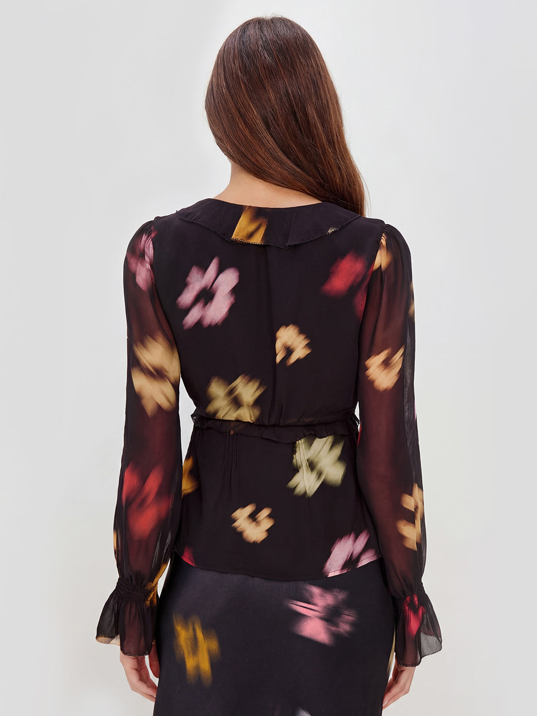 Floral Chiffon Shirt