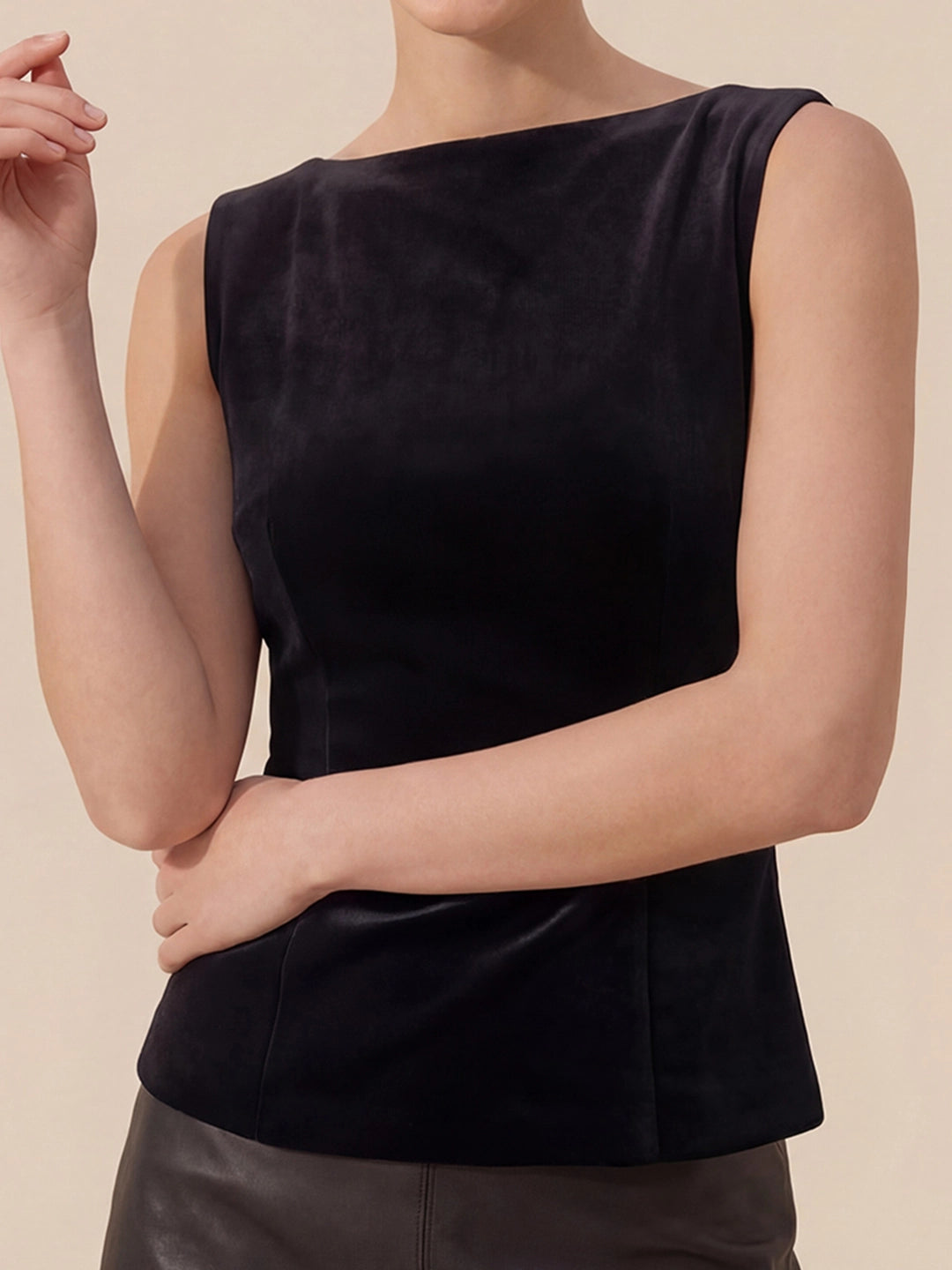 Valentine's Day Exclusive -Velvet Bow Top