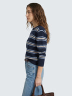 Loose Fit Round Neck Long Sleeve Sweater
