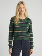 Loose Cropped Druffle Neck Long Sleeve Sweater