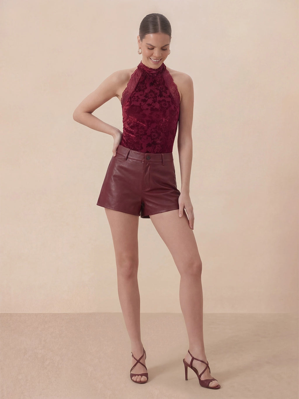 Valentine's Day Exclusive -Lace patchwork vest