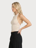 Backless Strappy Tank Top