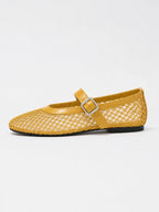 Breathable Mesh Mary Jane Ballet Flats