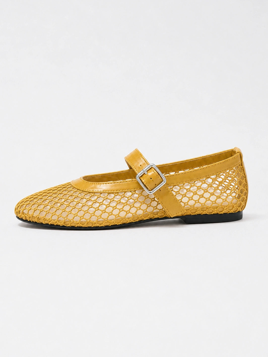 Breathable Mesh Mary Jane Ballet Flats