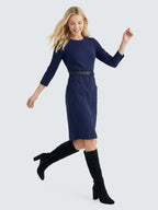 Princess Seam Midi Dress