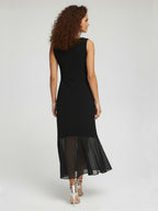Chiffon hem dress