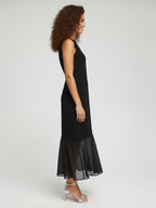 Chiffon hem dress
