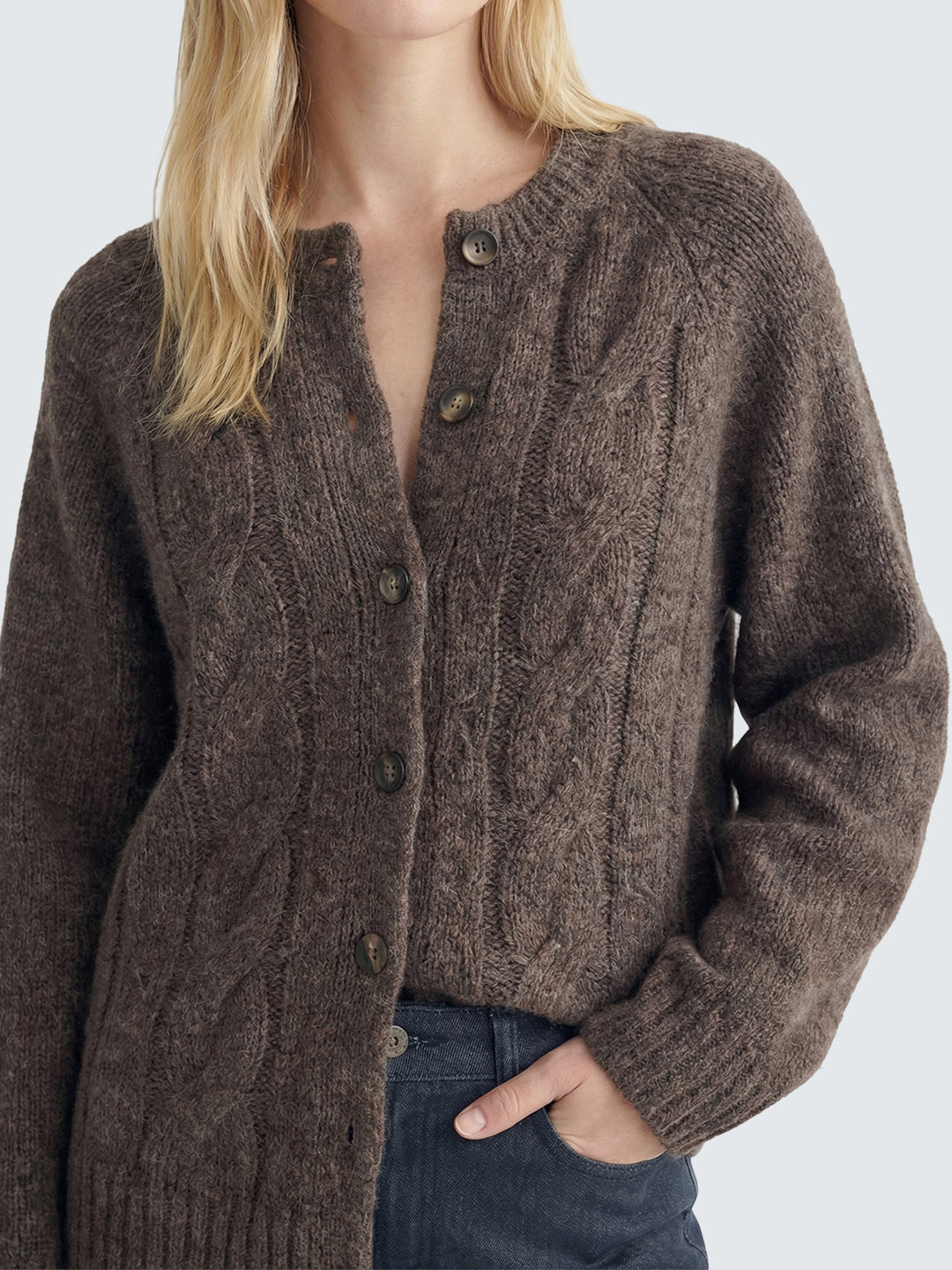 Cloud Cable Cardigan