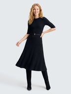 Belted Midi Dress