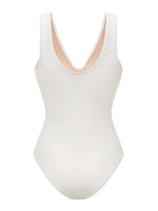 Eyelet One Piece Swimsuit with Cover Up Skirt