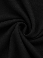 Flutter Sleeve Asymmetric Neck Slim T-Shirt