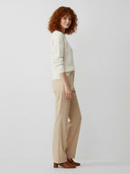 High-Waisted Commuter Suit Pants
