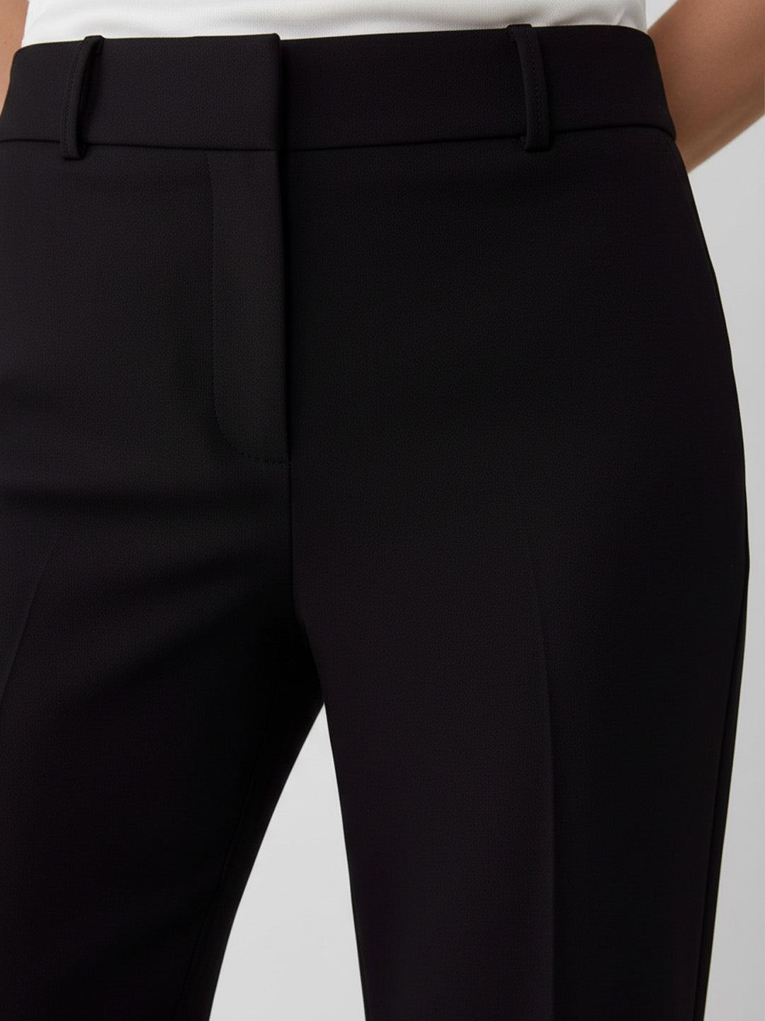 High-Waisted Commuter Suit Pants
