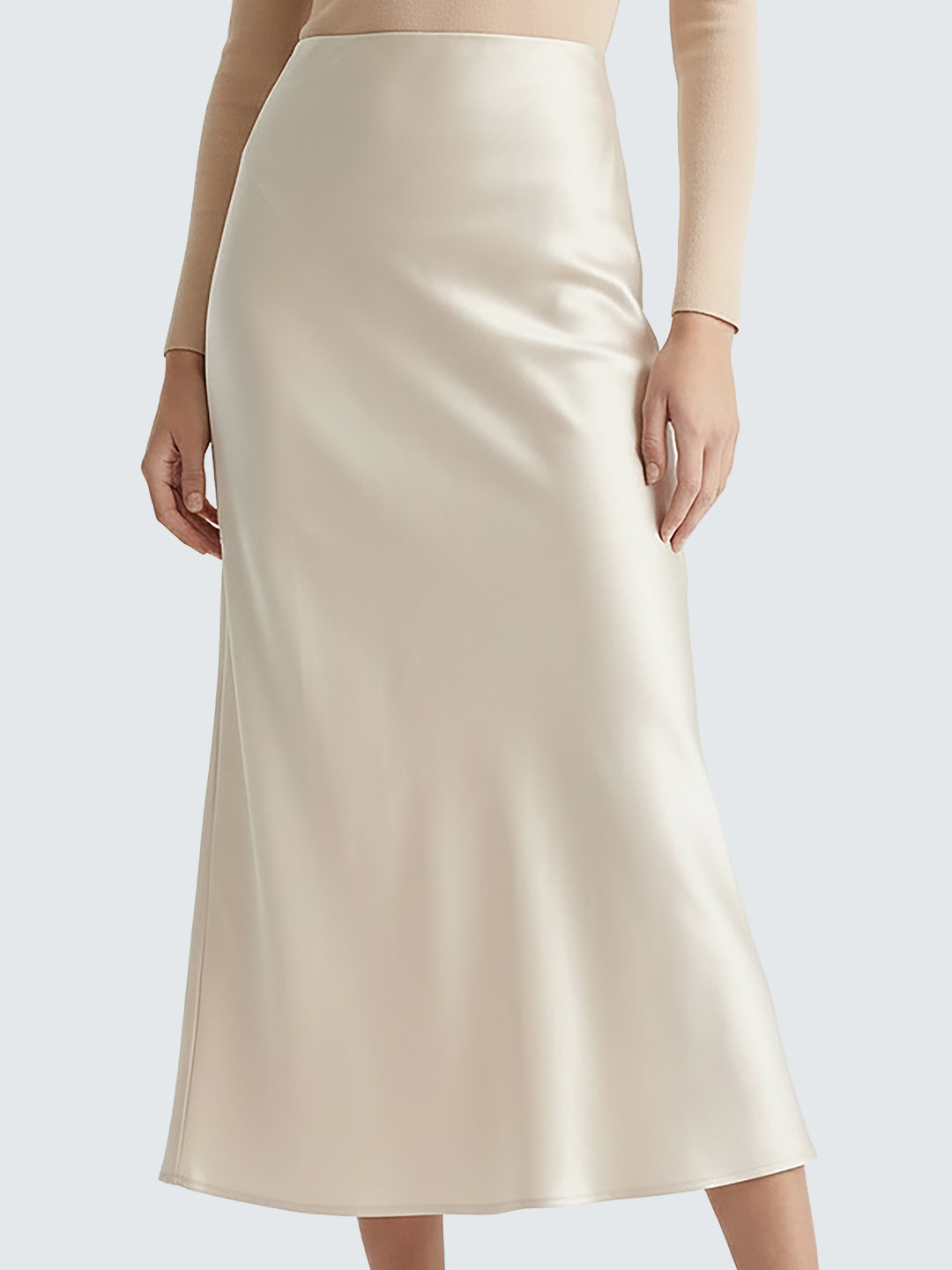 High-waisted Maxi Skirt