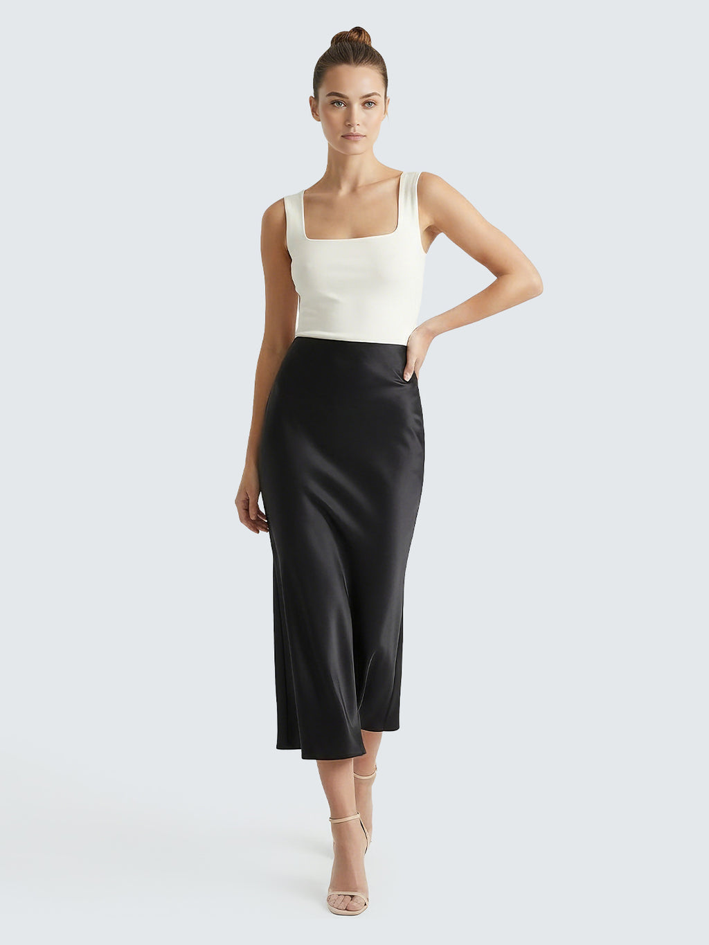 High-waisted Maxi Skirt