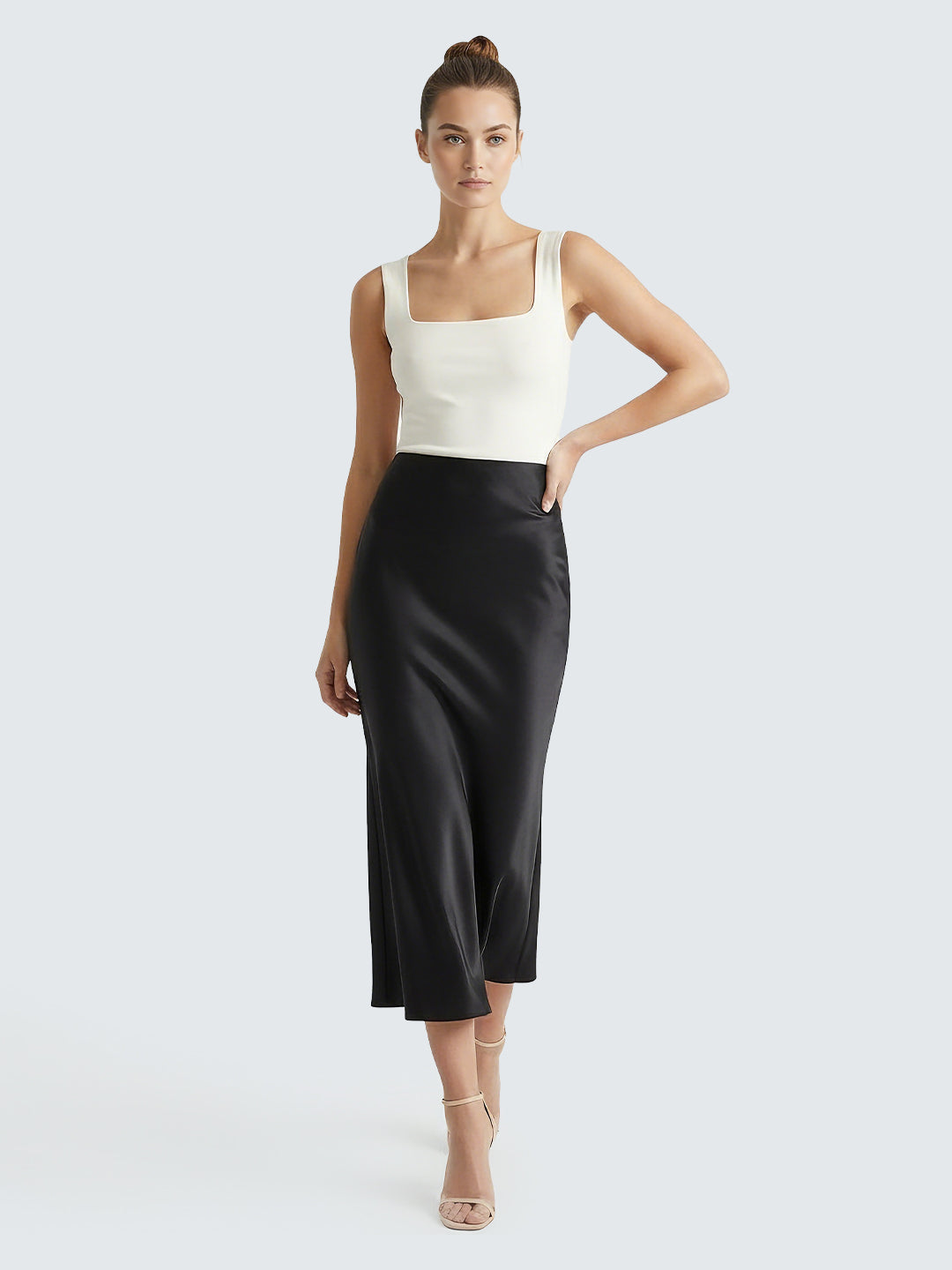 High-waisted Maxi Skirt