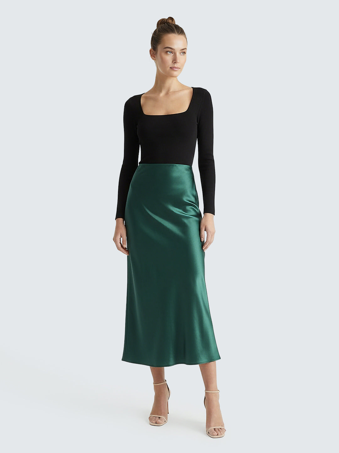 High-waisted Maxi Skirt