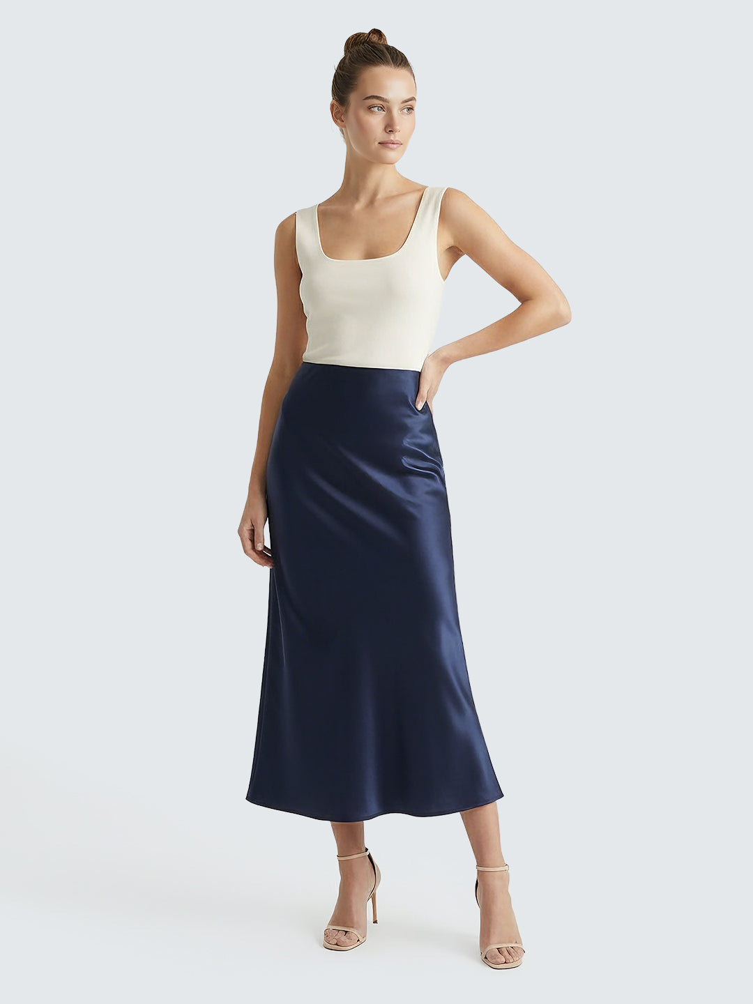 High-waisted Maxi Skirt