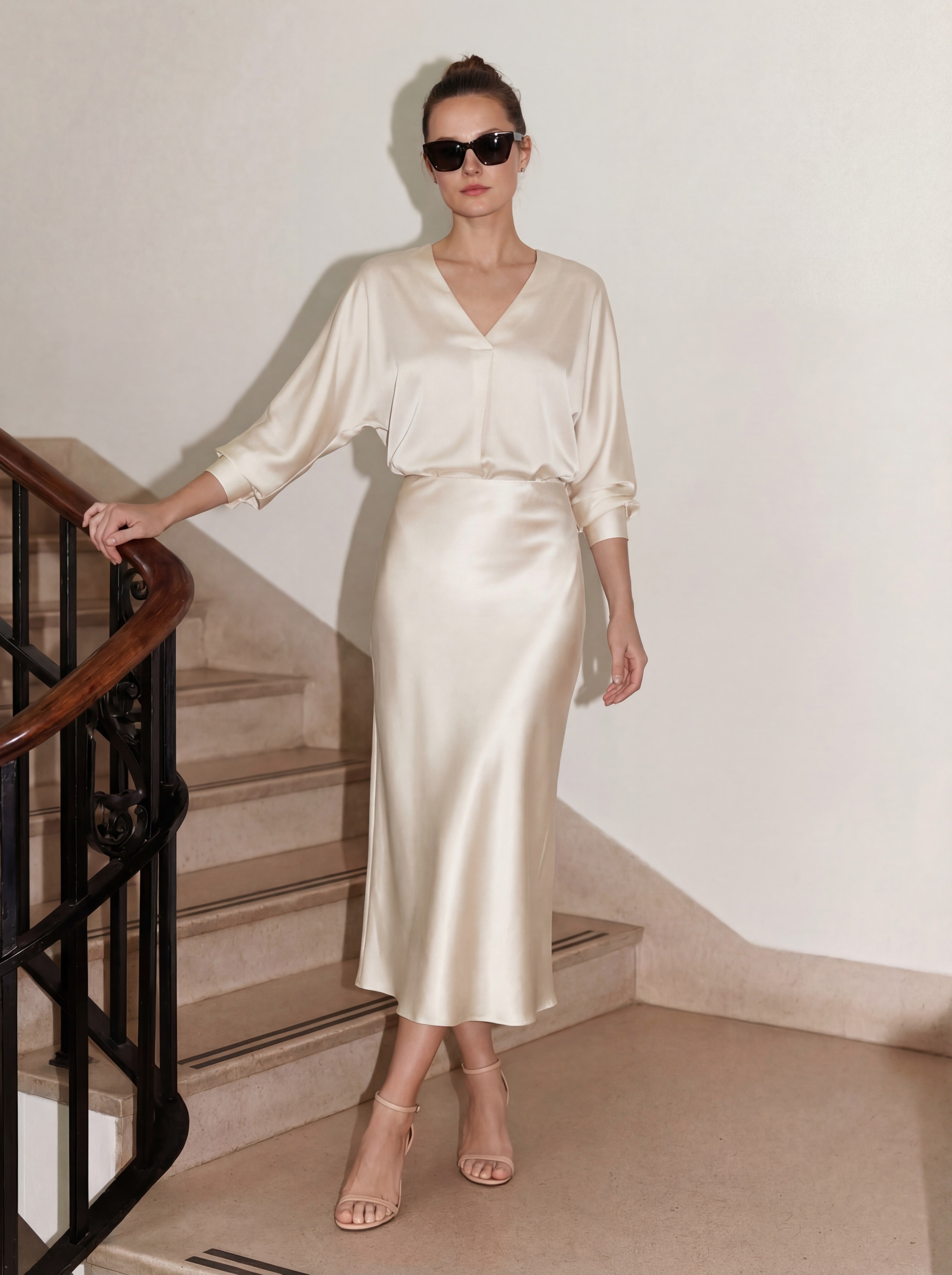 High-waisted Maxi Skirt Main image