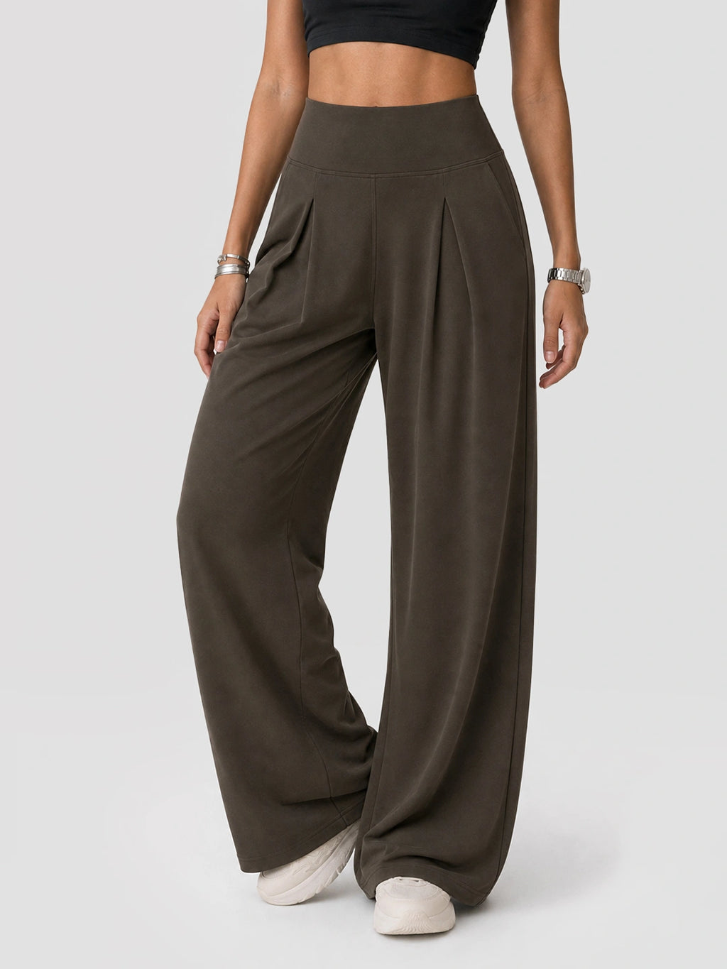 High Waist Wide Leg Yoga Lounge Pants