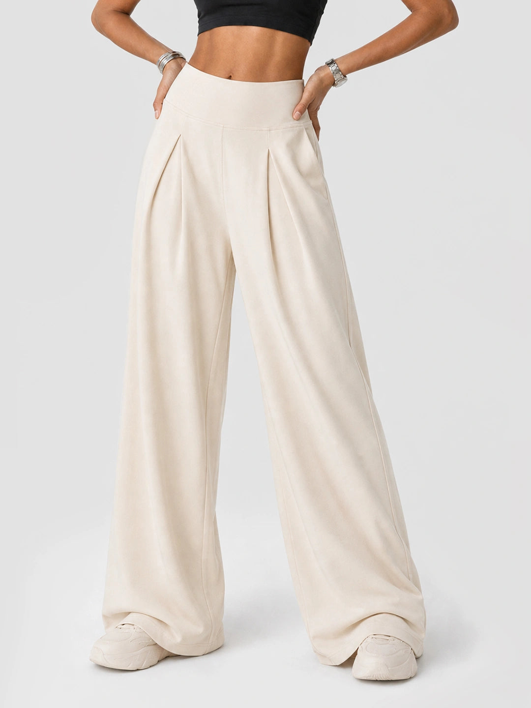 High Waist Wide Leg Yoga Lounge Pants