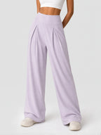 High Waist Wide Leg Yoga Lounge Pants