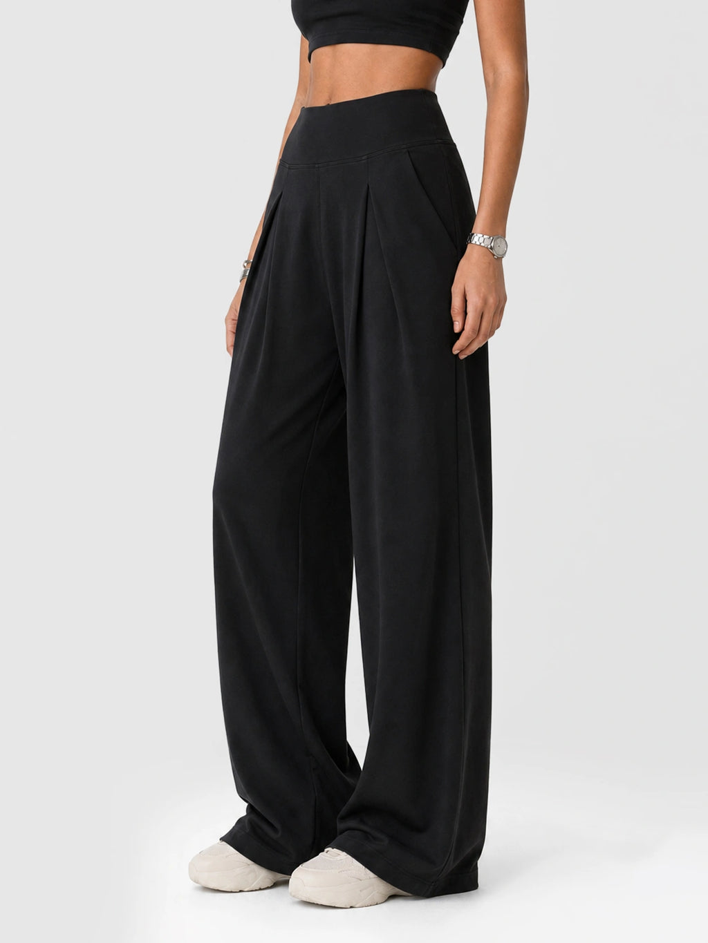 High Waist Wide Leg Yoga Lounge Pants