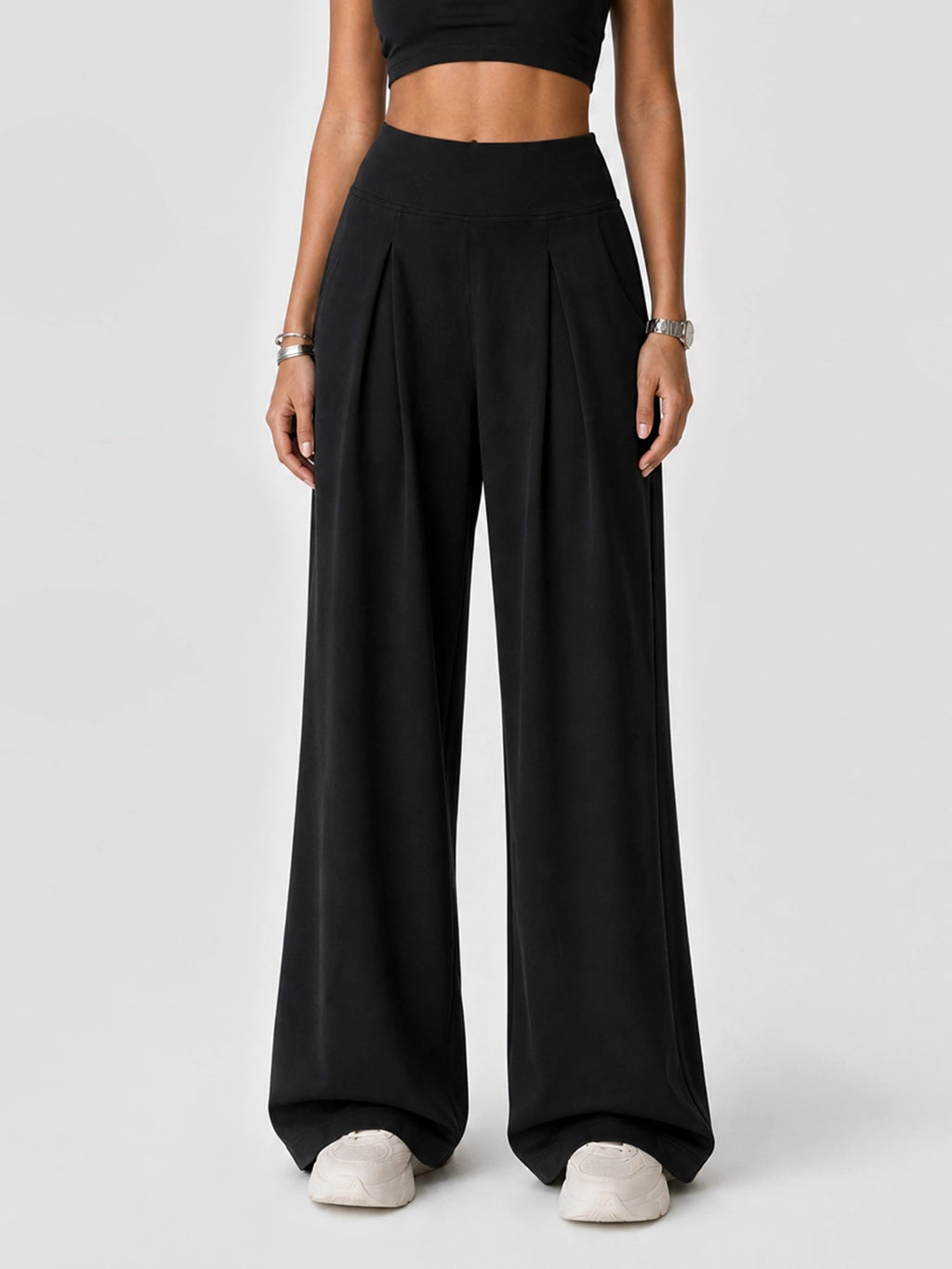 High Waist Wide Leg Yoga Lounge Pants