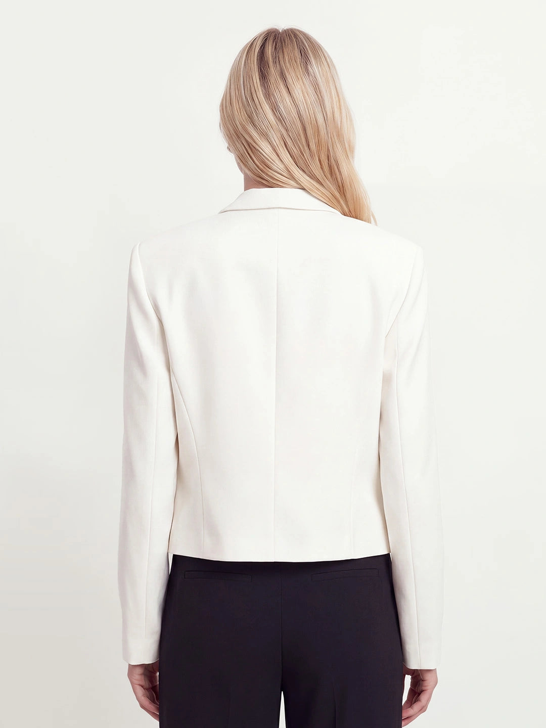 Asymmetrical Multi Button Tailored Blazer