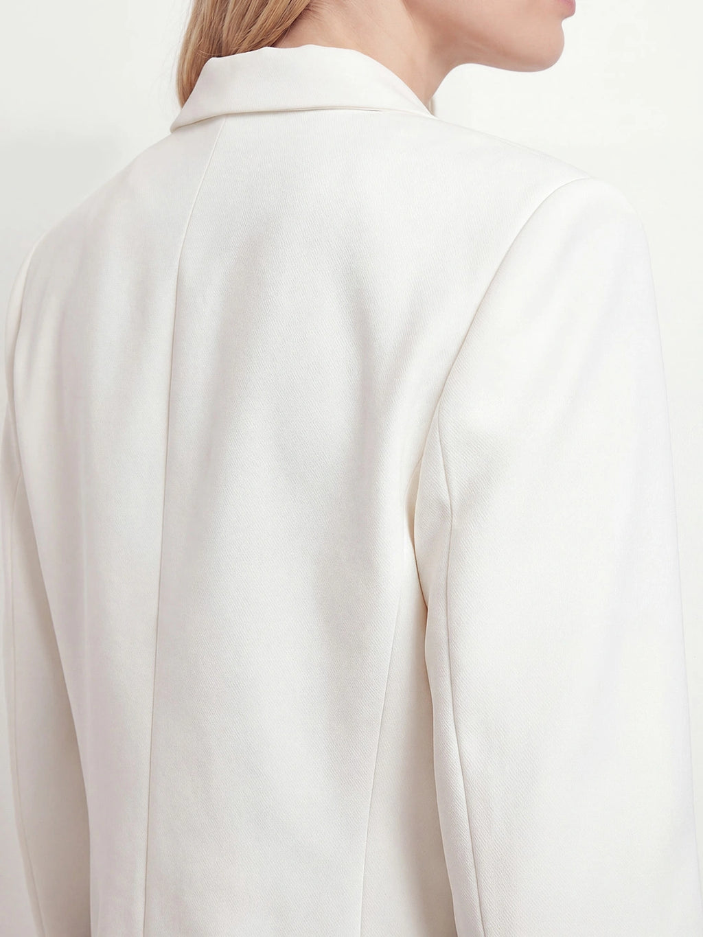 Asymmetrical Multi Button Tailored Blazer