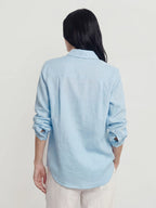 Relaxed Button Down Linen Shirt