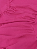 Retro Square Neck Pocket Tennis Mini Dress