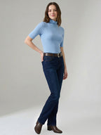 Soft turtleneck knit top