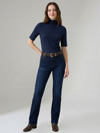 Soft turtleneck knit top