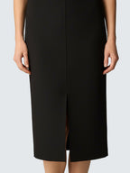 Stretch pencil skirt