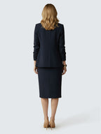 Stretch pencil skirt