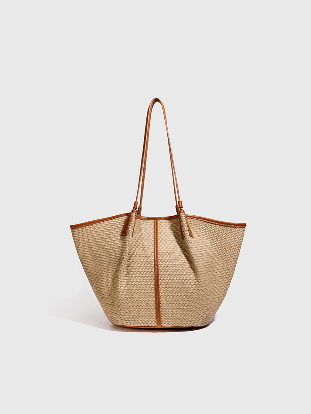 Vacation Raffia Woven Large Tote Bag