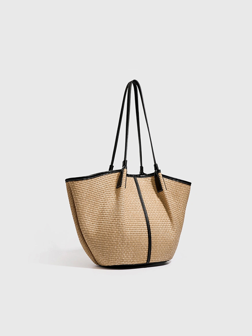 Vacation Raffia Woven Large Tote Bag