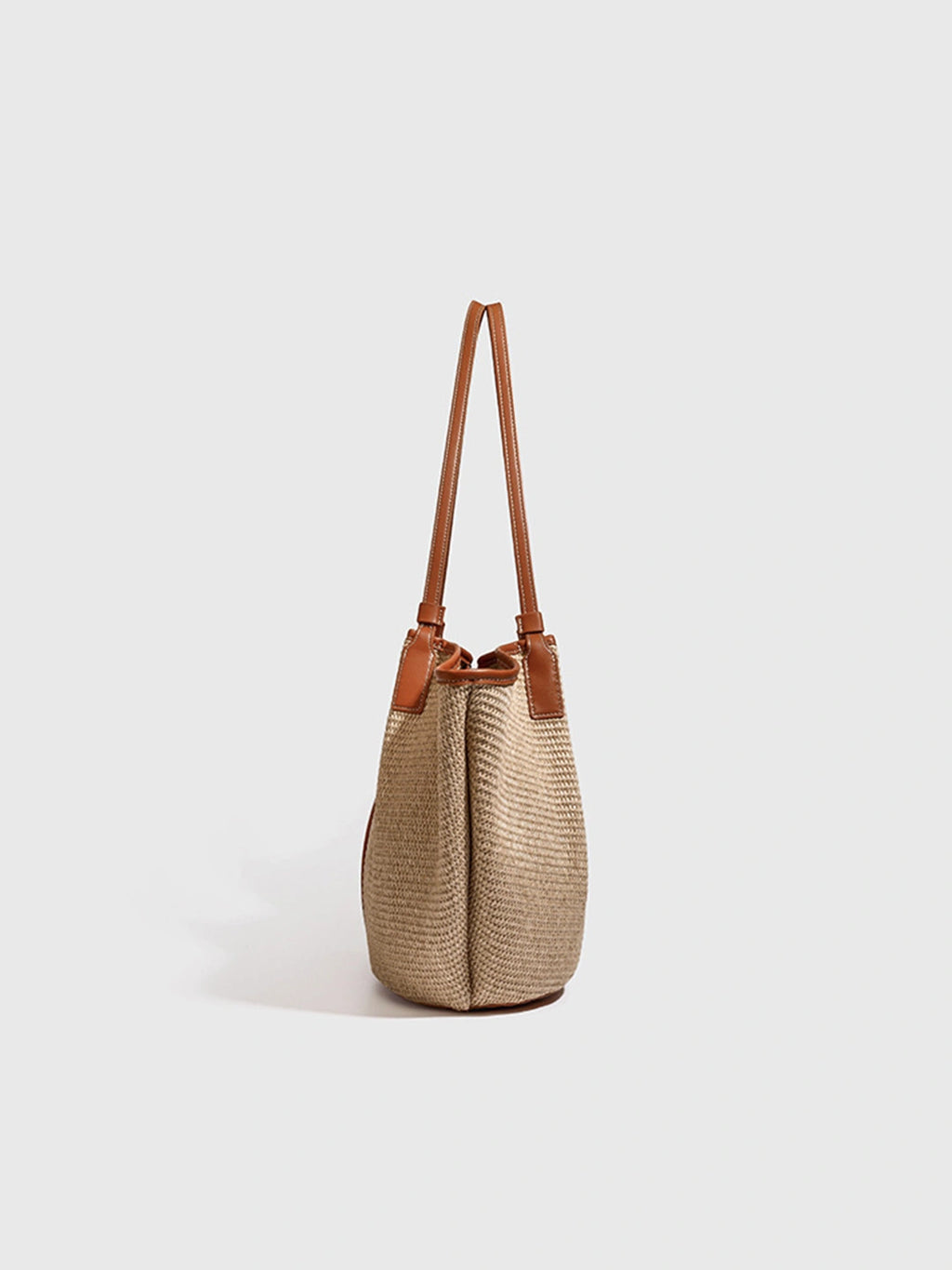 Vacation Raffia Woven Large Tote Bag